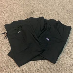 Lot of 3 scrub bottoms size large